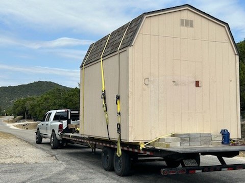 Small building & shed moves